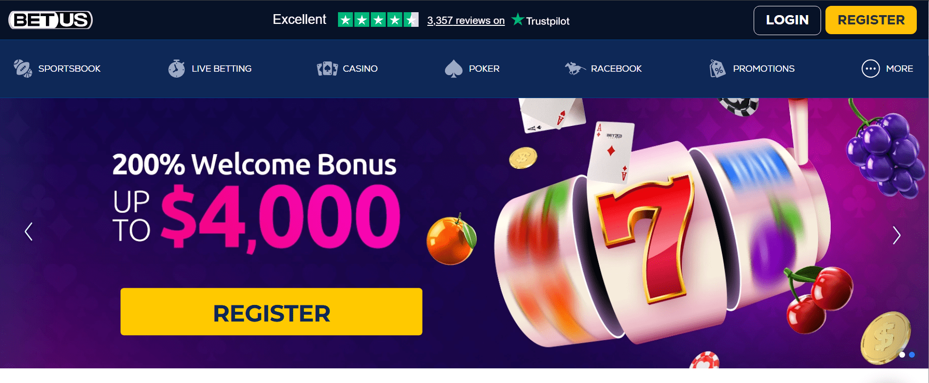 Sports betting platform known for bonuses, promotions, and mobile usability.